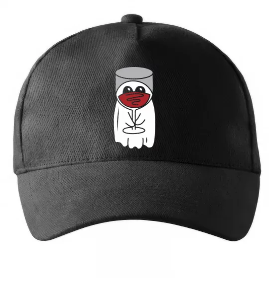 Кепка Привид з вином Черный фото