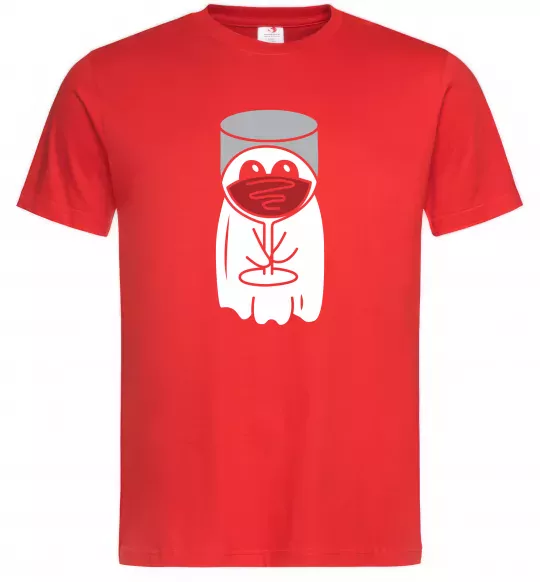 Мужская футболка Привид з вином Красный фото