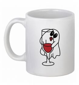 Чашка керамическая Привид з вином пара