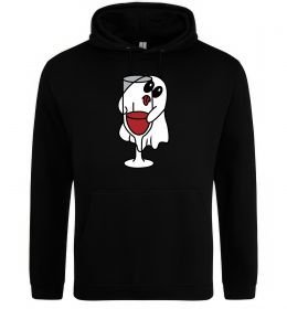 Чоловіча толстовка (худі) Привид з вином пара