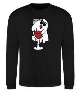 Світшот Привид з вином пара