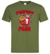 Мужская футболка Кетчуп з картоплею Оливковый Мужская футболка Кетчуп з картоплею Оливковый фото