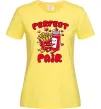 Жіноча футболка Кетчуп з картоплею Лимонний фото