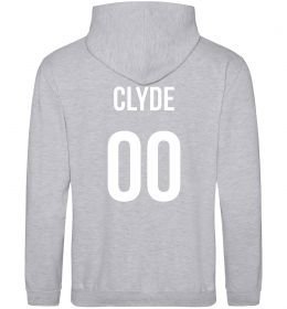 Чоловіча толстовка (худі) Clyde на спині