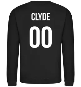 Свитшот Clyde на спині Черный фото