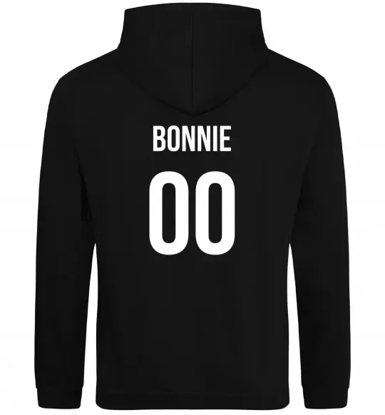 Жіноча толстовка (худі) Bonnie на спині Чорний фото