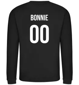 Свитшот Bonnie на спині Черный фото