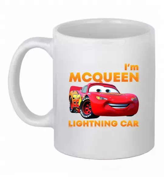 Чашка керамическая Макквін Белый фото