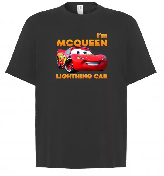 Футболка Оверсайз Макквін Черный фото