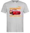 Мужская футболка Макквін Серый фото