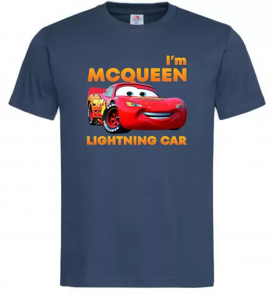 Мужская футболка Макквін Темно-синий фото