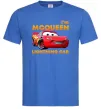 Мужская футболка Макквін Ярко-синий фото