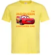 Мужская футболка Макквін Лимонный фото