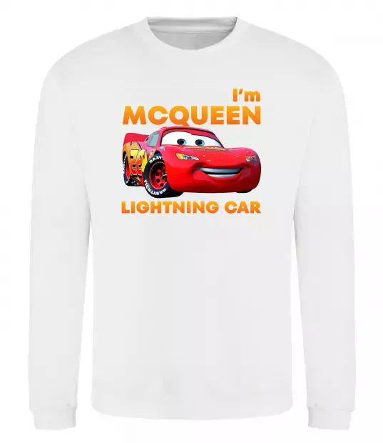 Світшот Макквін Білий фото