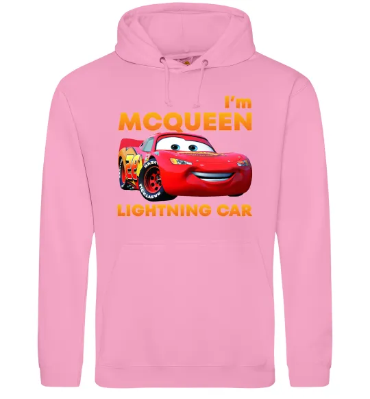 Мужская толстовка (худи) Макквін Розовый фото