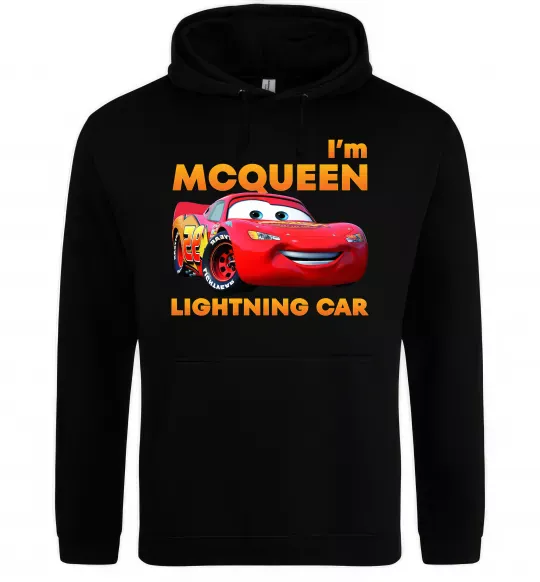 Чоловіча толстовка (худі) Макквін Чорний фото