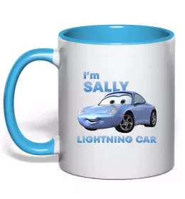 Чашка с цветной ручкой