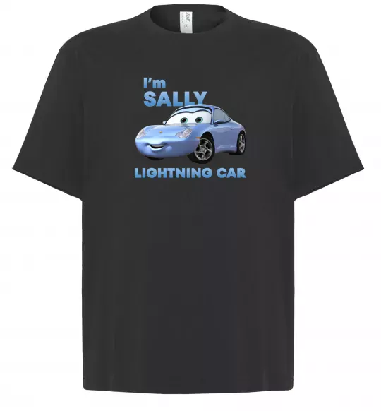 Футболка Оверсайз Саллі Черный фото