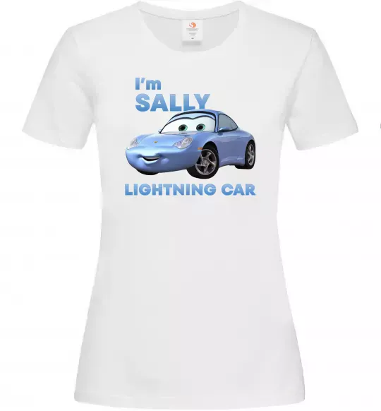 Женская футболка Саллі Белый фото