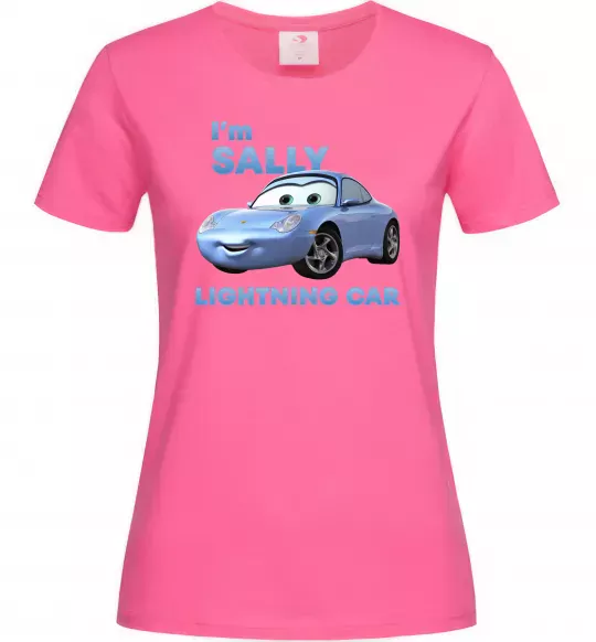 Женская футболка Саллі Ярко-розовый фото