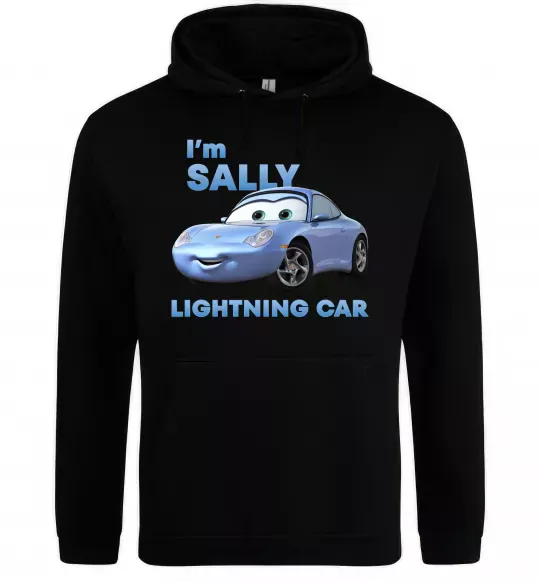 Женская толстовка (худи) Саллі Черный фото