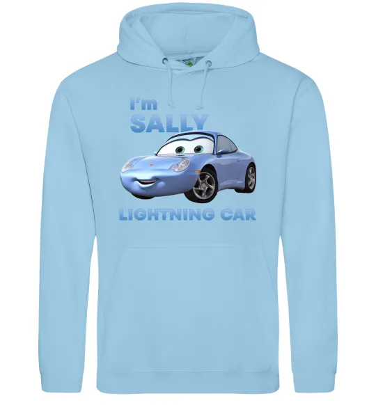 Женская толстовка (худи) Саллі Голубой фото