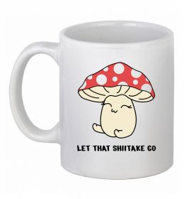 Чашка керамическая Мухомор дівчинка