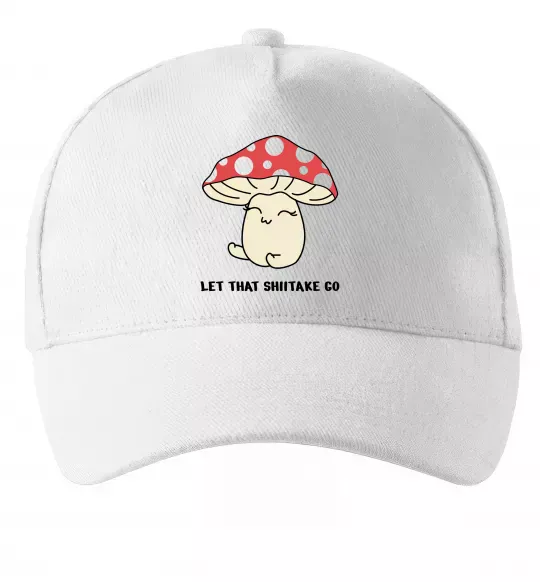 Кепка Мухомор дівчинка Белый фото