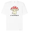 Футболка Оверсайз Мухомор дівчинка Белый Футболка Оверсайз Мухомор дівчинка Белый фото