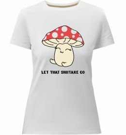 Жіноча преміум футболка Мухомор дівчинка