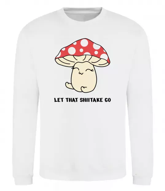 Свитшот Мухомор дівчинка Белый фото