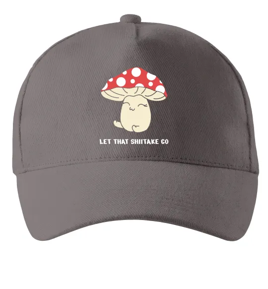 Кепка Мухомор дівчинка Серый фото