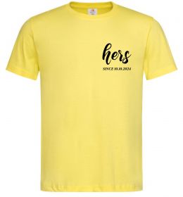 Мужская футболка Hers since
