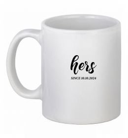 Чашка керамическая Hers since Чашка керамическая Hers since