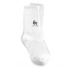 Носки His since Белый фото