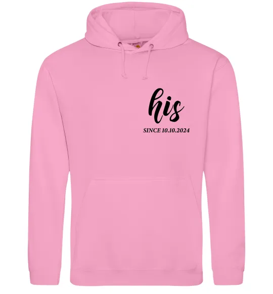 Жіноча толстовка (худі) His since Рожевий фото