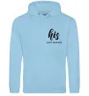 Жіноча толстовка (худі) His since Блакитний фото