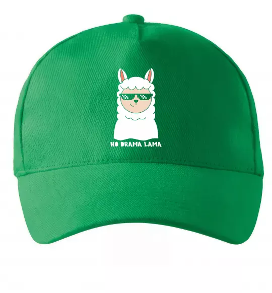 Кепка No drama lama Зеленый фото