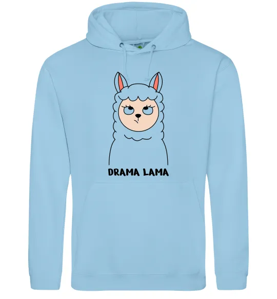 Жіноча толстовка (худі) Drama lama Блакитний фото