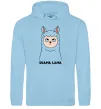 Жіноча толстовка (худі) Drama lama Блакитний фото