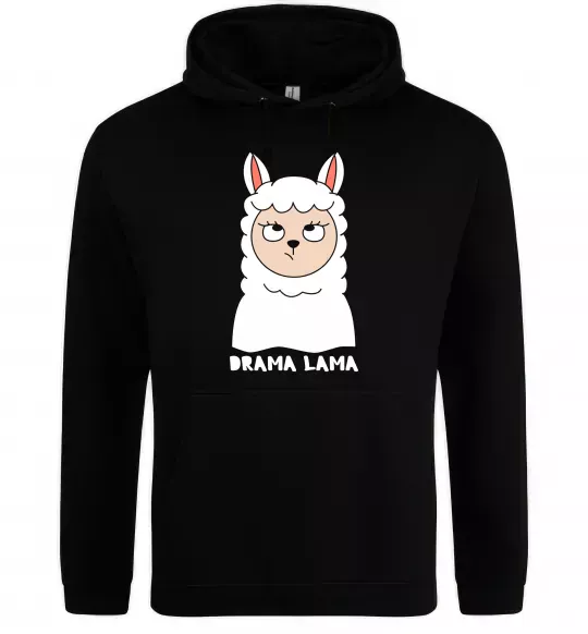 Жіноча толстовка (худі) Drama lama Чорний фото