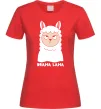 Женская футболка Drama lama Красный фото