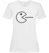 Женская футболка Pacman Белый фото