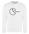 Свитшот Pacman Белый Свитшот Pacman Белый фото