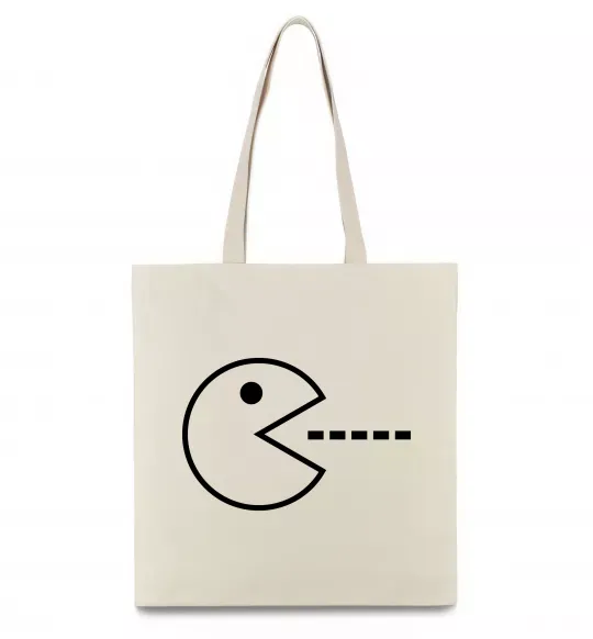 Эко-сумка Pacman Бежевый фото