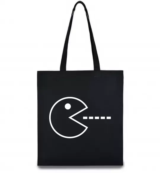 Эко-сумка Pacman Черный фото