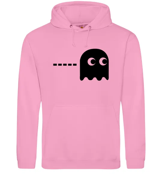 Мужская толстовка (худи) Pacman привид Розовый фото