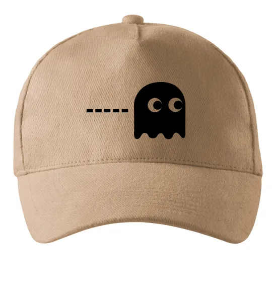 Кепка Pacman привид Песочный фото