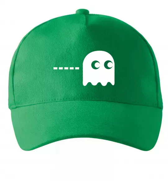 Кепка Pacman привид Зеленый фото