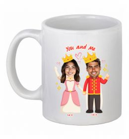 Чашка керамічна King and Queen